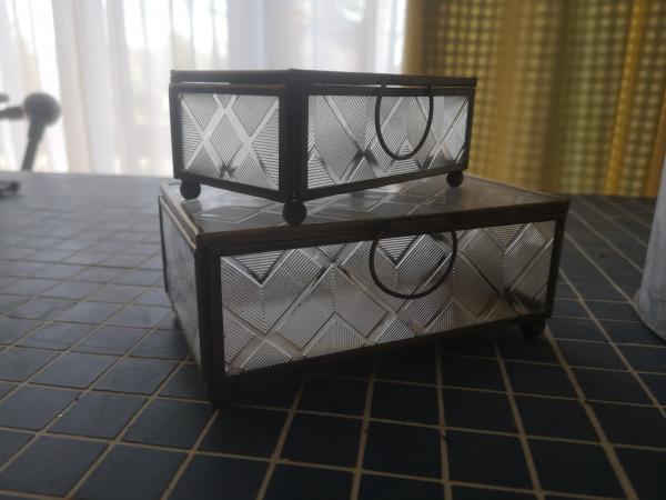 Boîte Nucourt en verre