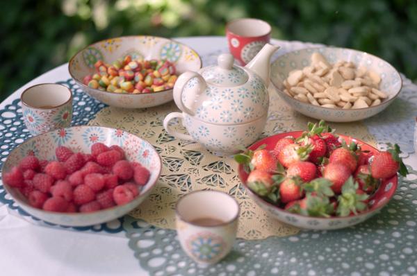 Service à thé 1 personne Bohemian