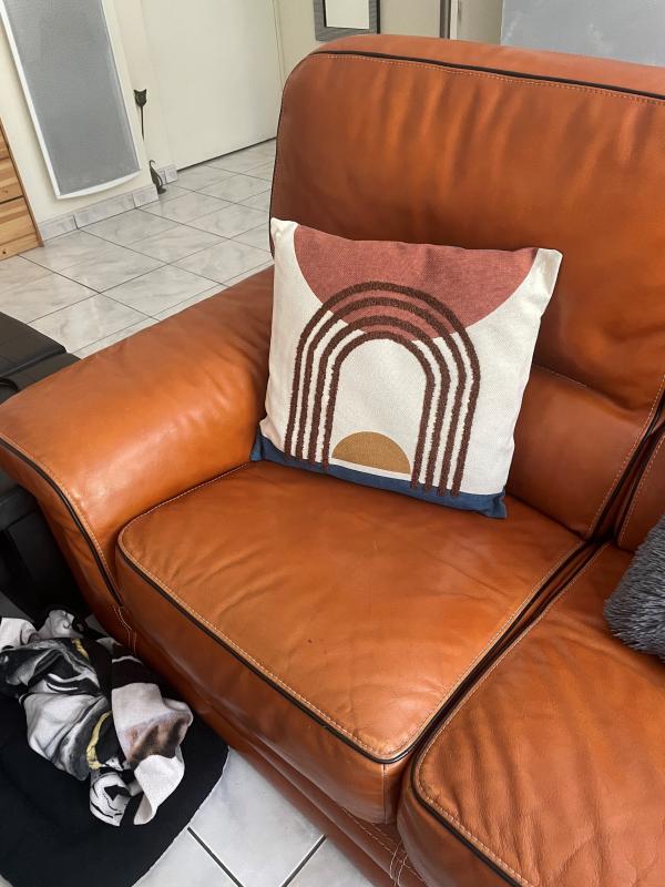 Coussin en tissu Arcades