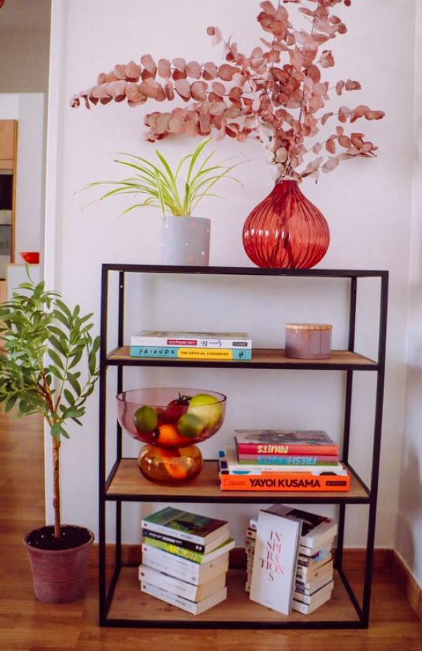 Meuble à étagère en bois Eszential