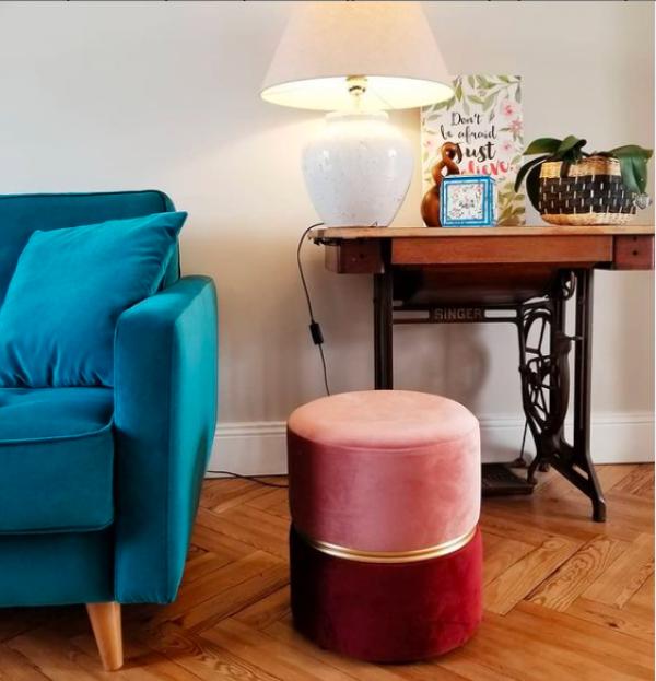 Ein kleiner frühlingshafter Akzent im Wohnzimmer!