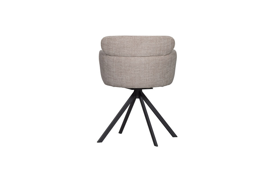 Materiau La chaise Fenne est recouverte d\'un tissu doux appele Cave