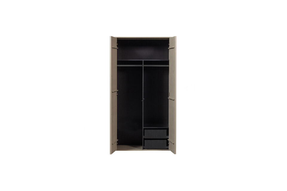 Use Daily as a stylish wardrobe in the bedroom