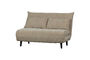 Miniature 1-Person Sofa Bed Velvet Natural Xem Clipped