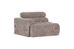 Miniature 1-Seater Element Left Arm Rib Fabric Sand NOVI 3