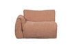 Miniature 1-Seater Element Left Arm Woven Chenille Old Pink BAGGY 4