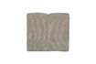 Miniature 1-seater element rib fabric dark sand MOJO 4