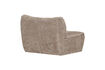 Miniature 1-Seater Modular Sofa Element 3D Chenille Sand BAGGY 5
