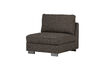 Miniature 1-Seater Modular Sofa Element Anthracite Bouclé LAZY 1