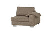 Miniature 1-seater modular sofa element arm right boucle sand LAZY 1