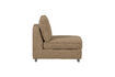 Miniature 1-Seater Modular Sofa Element Brown Bouclé LAZY 5