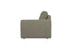 Miniature 1-Seater Modular Sofa Element Right Arm Warm Grey Fabric FAMILY 3