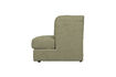 Miniature 1-Seater Modular Sofa Element Round Corner Right Green FAMILY 5