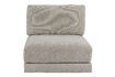 Miniature 1-seater sofa element in Toronto grey fabric 3