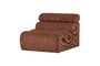Miniature 1-Seater Sofa Element Rib Fabric Terra NOVI Clipped