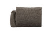 Miniature 1-Seater Sofa Element Right Arm Warm Grey Melange BAGGY 5