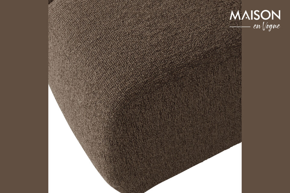 With its stylish vertical stitching, the Mojo adds a playful and unique twist to any interior