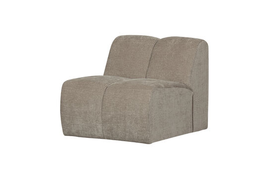 Schauen Sie die Produktbeschreibung an 1-Sitzer Element Rippstoff dunkler Sand MOJO 1-Sitzer Element Rippstoff dunkler Sand MOJO