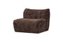 Miniaturansicht 1-Sitzer Sofa-Element 3D-Chenille Dunkelbraun BAGGY ohne jede Grenze