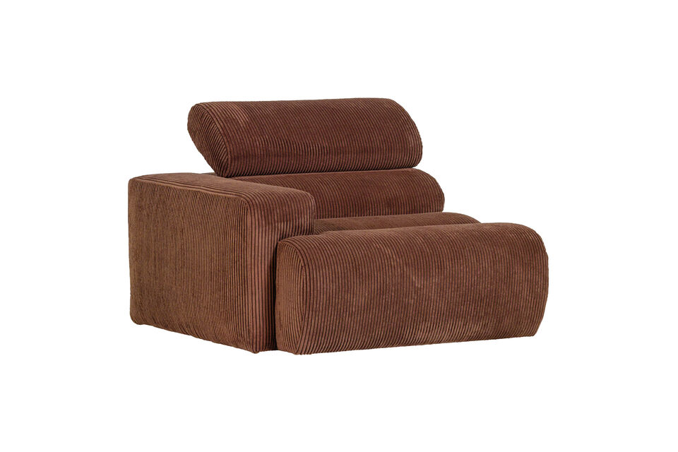 Stilvolles Sofa-Element Verstellbare Nackenstütze Einzigartiges und kreatives Design H 86 cm x B