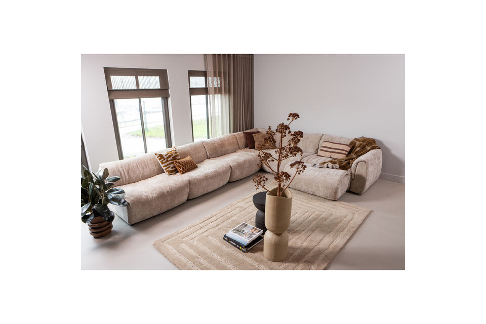 Bequeme Sofa-Serie Teil der Baggy-Serie Unendliche Kombinations- und Erweiterungsmöglichkeiten H