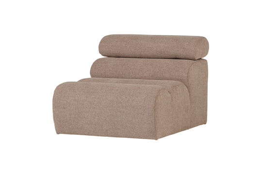 Schauen Sie die Produktbeschreibung an 1-Sitzer Sofa-Element Bouclé Taupe NOVI 1-Sitzer Sofa-Element Bouclé Taupe NOVI