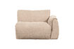 Miniaturansicht 1-Sitzer Sofa-Element mit Armlehne rechts Chenille-Gewebe Sand BAGGY 2