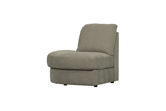 Schauen Sie die Produktbeschreibung an 1-Sitzer Sofa-Modul Runde Ecke links Stoff warmgrau FAMILY 1-Sitzer Sofa-Modul Runde Ecke links Stoff warmgrau FAMILY