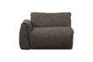 Miniatuur 1-zits bankelement armleuning links warmgrijs melange Baggy 2
