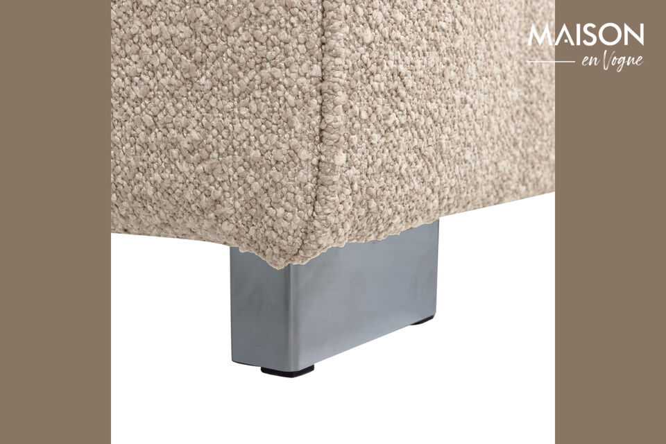 Materiaal
Onze Saar boucle is een luxe stof met een verfijnde textuur