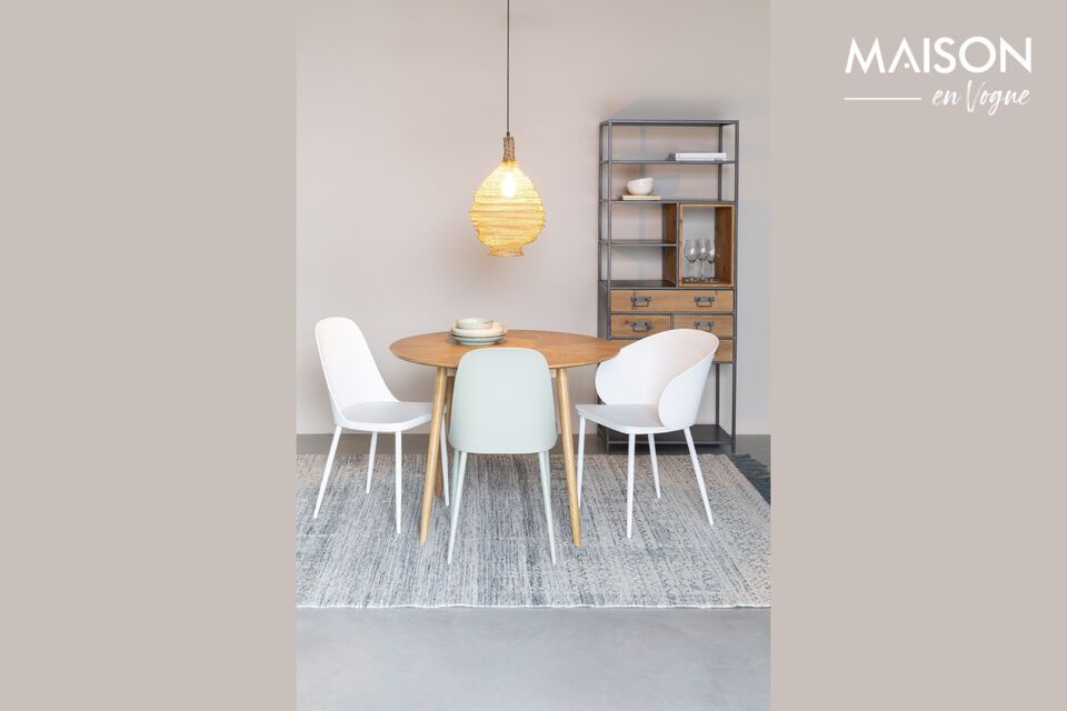 With its generous dimensions (100 cm diameter and 75 cm height)