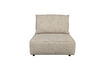 Miniaturansicht 1,5-Sitzer Sofa-Element aus beigem Stoff Hunter 1