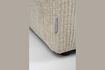 Miniatuur 1,5-zits hocker in beige stof Hunter 8