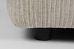 Miniatuur 1,5-zits hocker in beige stof Hunter 9