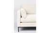 Miniatuur 1,5-zits loveseat van stof crème Summer 3