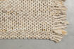 Miniature 170x240 cm beige and yellow wool rug Frills 5