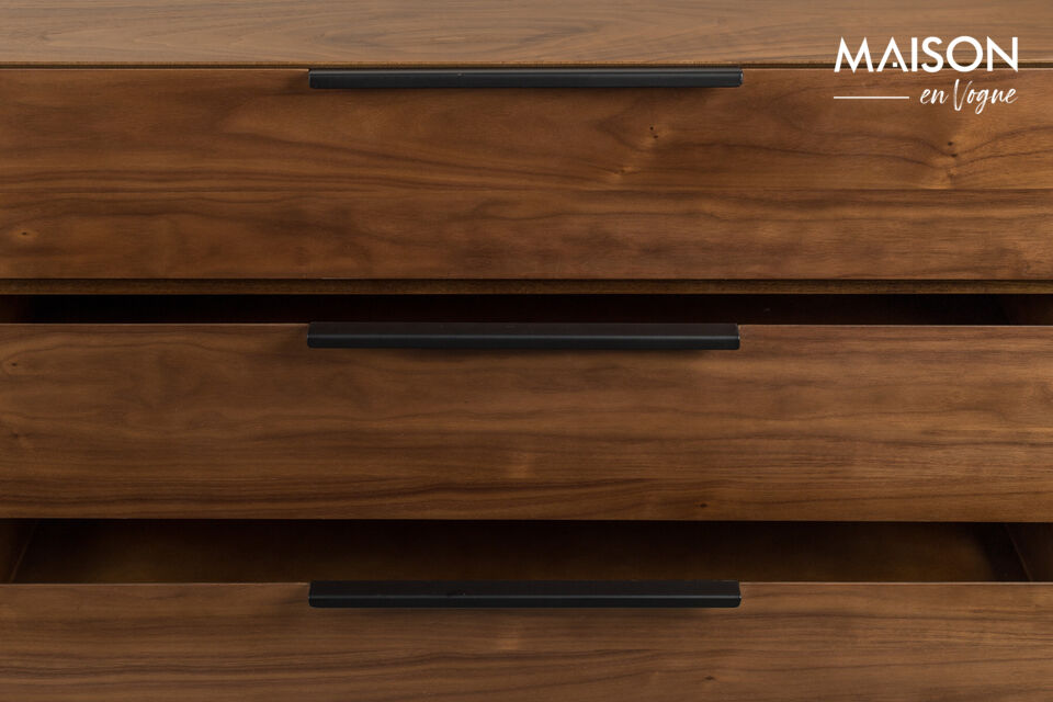 180 cm Sideboard aus Walnuss Travis - 5