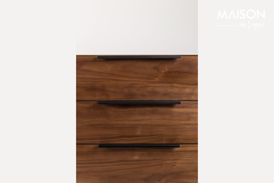 180 cm walnut sideboard Travis - 6