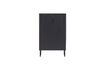Miniature 2-Door Cabinet Pine Matt Black Gunnar 3