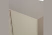 Miniature 2-door pine wall cabinet in greige Daily 6