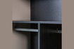 Miniature 2-door pine wardrobe in greige Daily 7