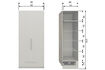 Miniature 2-Door Wardrobe Pine Dust PURE 7