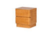 Miniature 2-Drawer Dresser/Nightstand MDF Brown Fejo 1