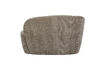 Miniature 2-Seater Bench Left Rib Fabric Dark Sand MOJO 5
