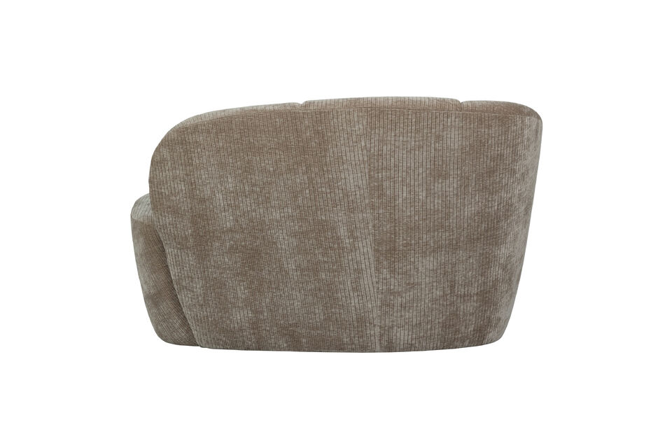 With its stylish vertical stitching, the Mojo adds a playful and unique twist to any interior