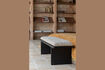 Miniature 2-Seater Brown Rubberwood Bench Shiho 5
