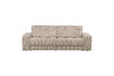 Miniature 2-Seater Rib Fabric Sofa Travertin SECOND DATE 2