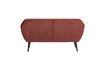 Miniature 2-Seater Sofa 150 cm Velvet Burgundy Rocco 4