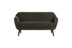Miniature 2-seater Sofa 150 cm Warm Green Velvet ROCCO 2