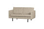 Miniature 2-Seater Sofa Beige Bouclé RODEO Clipped